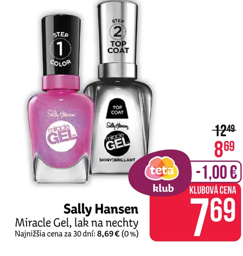 Sally Hansen Miracle Gel, lak na nechty