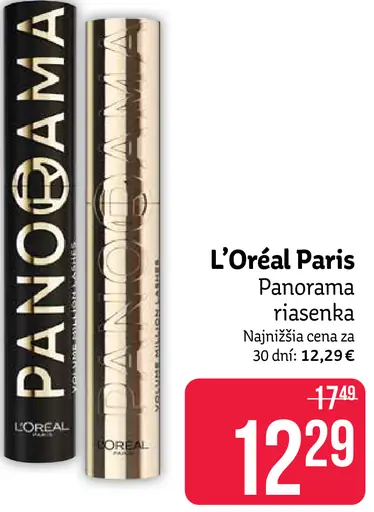 L’Oréal Paris Panorama riasenka