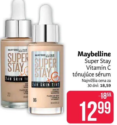 Maybelline Super Stay Vitamin C tónujúce sérum