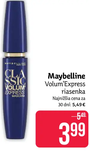 Maybelline Volum’ Express riasenka