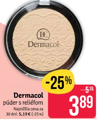 Dermacol púder s reliéfom