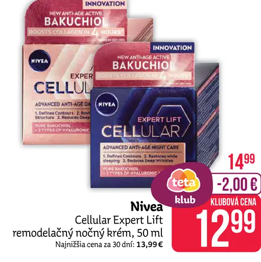 Nivea Cellular Expert Lift Nočný krém