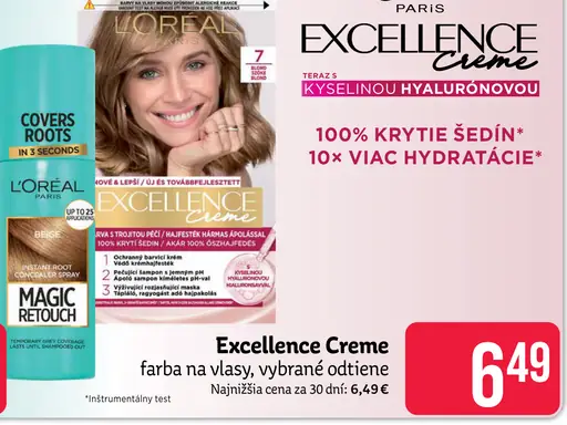Excellence Creme farba na vlasy