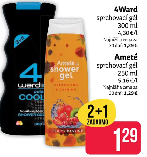 4Ward sprchový gél