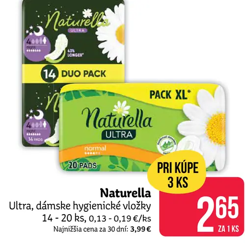 Naturella Ultra Dámske hygienické vložky
