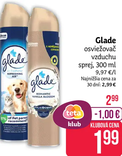 Glade Náplň do osviežovača vzduchu