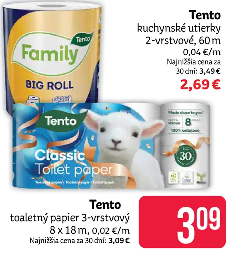 Tento kuchynské utierky