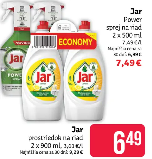 Jar Power sprej na riad