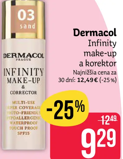 Dermacol make-up a korektor Infinity
