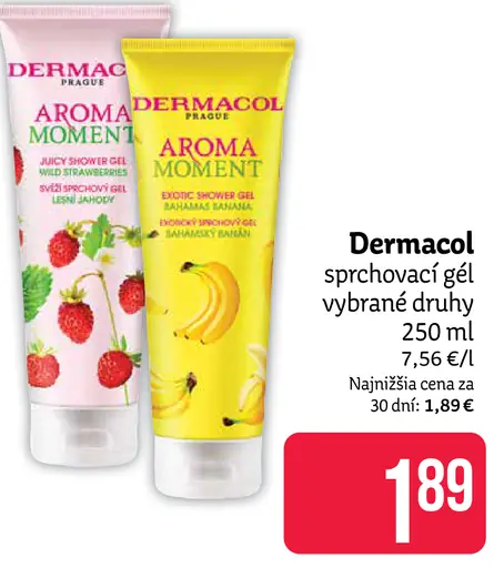 Dermacol sprchovací gél
