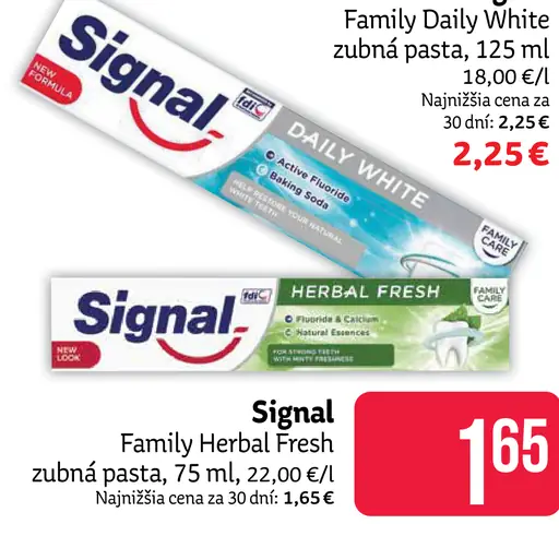 Signal Family Care Daily White zubná pasta