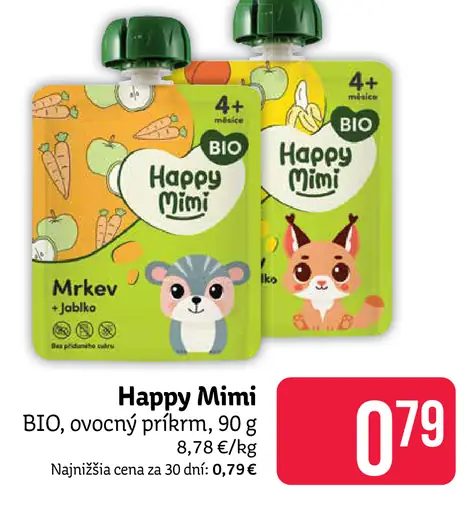 Happy Mimi ovocný príkrm