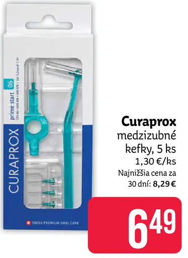 Curaprox medzizubné kefky