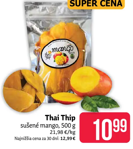 Thai Thip Sušené mango