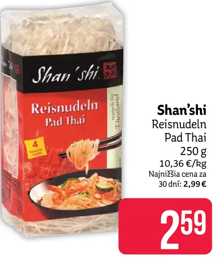Shan'shi Reistnudeln Pad Thai