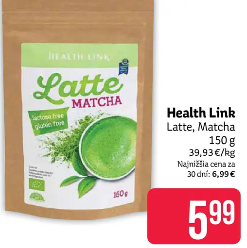 Health Link Latte Matcha
