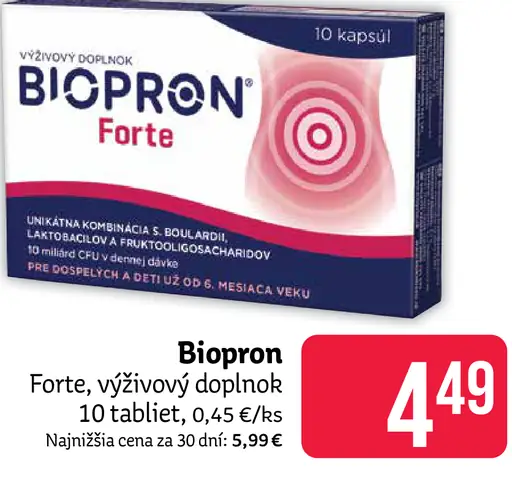 Biopron výživový doplnok Forte