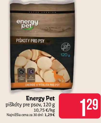 Energy Pet piškóty pre psy