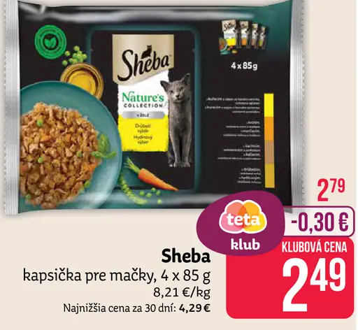 Sheba kapsičky pre mačky