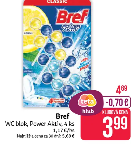 Bref WC blok Power Aktiv