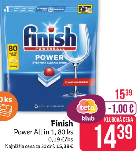 Finish Power All In 1