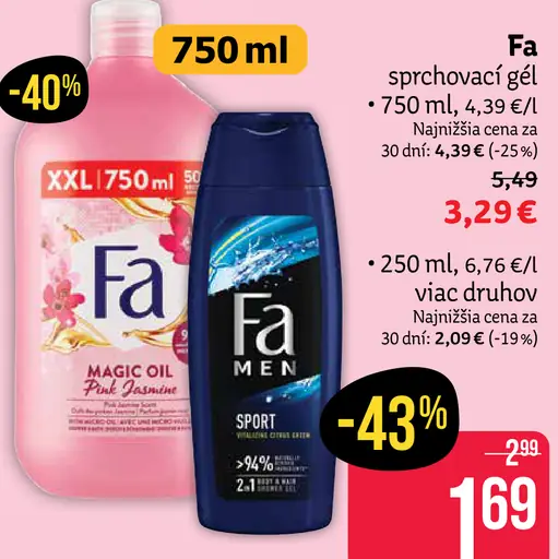 Fa sprchový gél