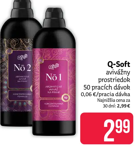 Q-Soft avivážny prostriedok