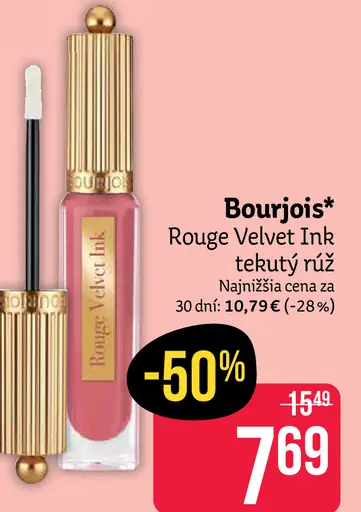 Bourjois Rouge Velvet Ink tekutý rúž