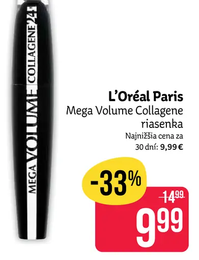 L'Oréal Paris Mega Volume Collagene riasenka