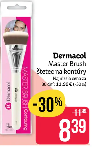 Dermacol Master Brush štetec na kontúry