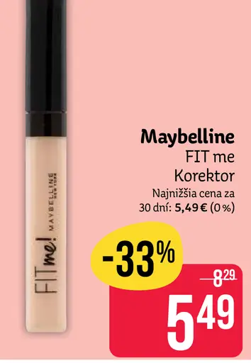 Maybelline FIT me Korektor