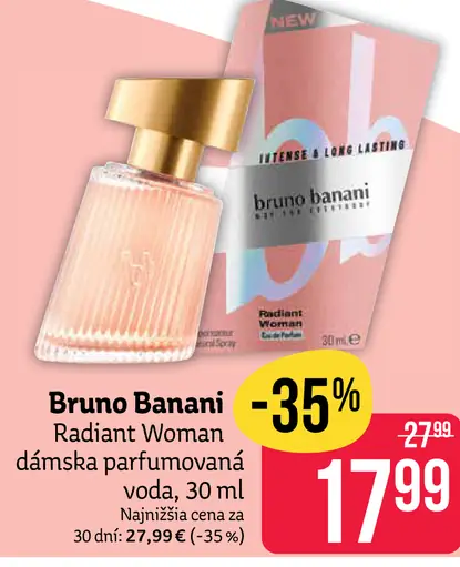 Bruno Banani Radiant Woman parfumovaná voda