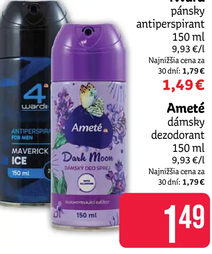 4Ward pánsky antiperspirant