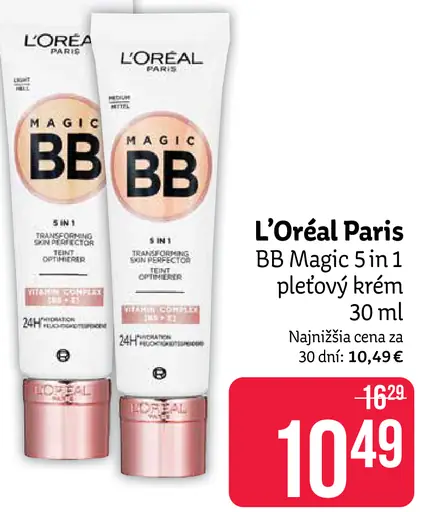 L'Oréal Paris BB Magic 5 in 1 pleťový krém