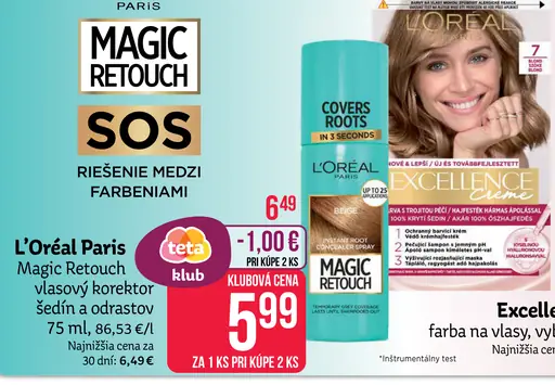 L'Oréal Paris Magic Retouch vlasový korektor