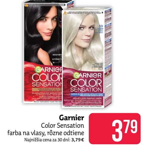 Garnier Color Sensation farba na vlasy