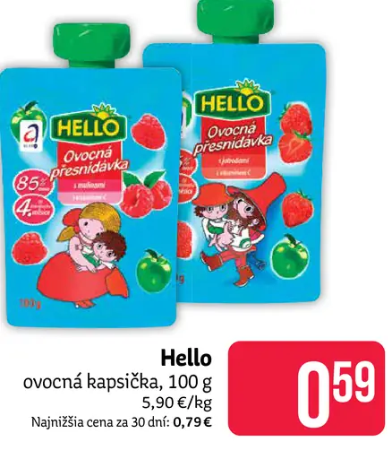 Hello ovocná kapsička