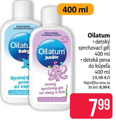 Oilatum detský sprchovací gél