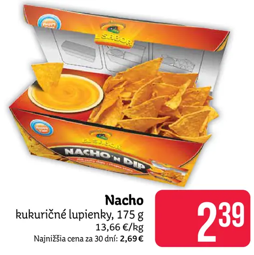 Nacho kukuričné lupienky