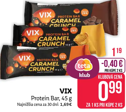VIX Protein Bar