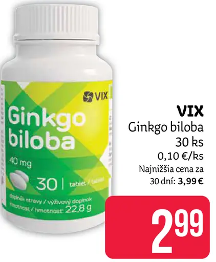 VIX Ginkgo biloba