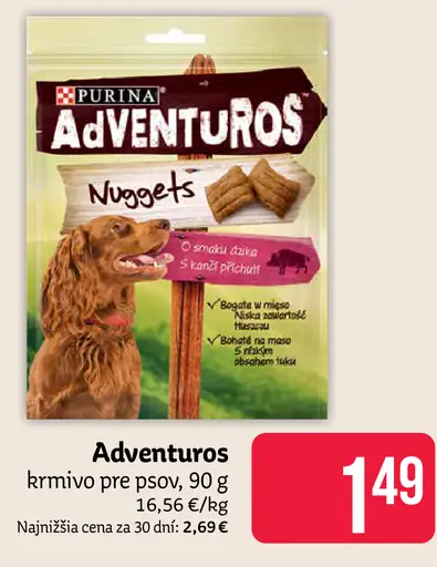 Purina Adventuros pochúťka pre psa