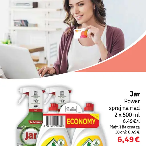 Jar Power sprej na riad