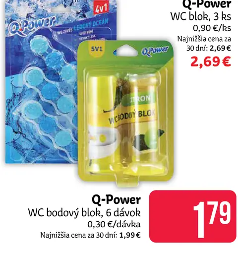 Bref WC blok De Luxe