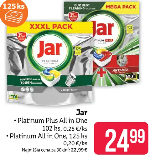 Jar Platinum Plus All in One