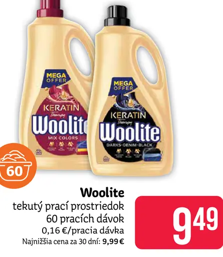 Woolite tekutý prací prostriedok