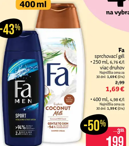 Fa Men sprchový gel