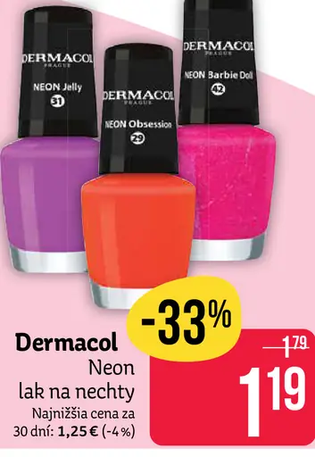 Dermacol Neon lak na nechty