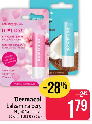 Dermacol balzam na pery