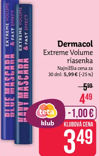 Dermacol Extreme Volume riasenka